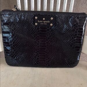 Kate Spade BlackWristlet Clutch